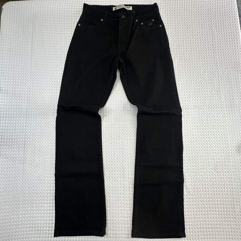 Harley-Davidson Black Bootcut Denim Jeans Women's Size 6L